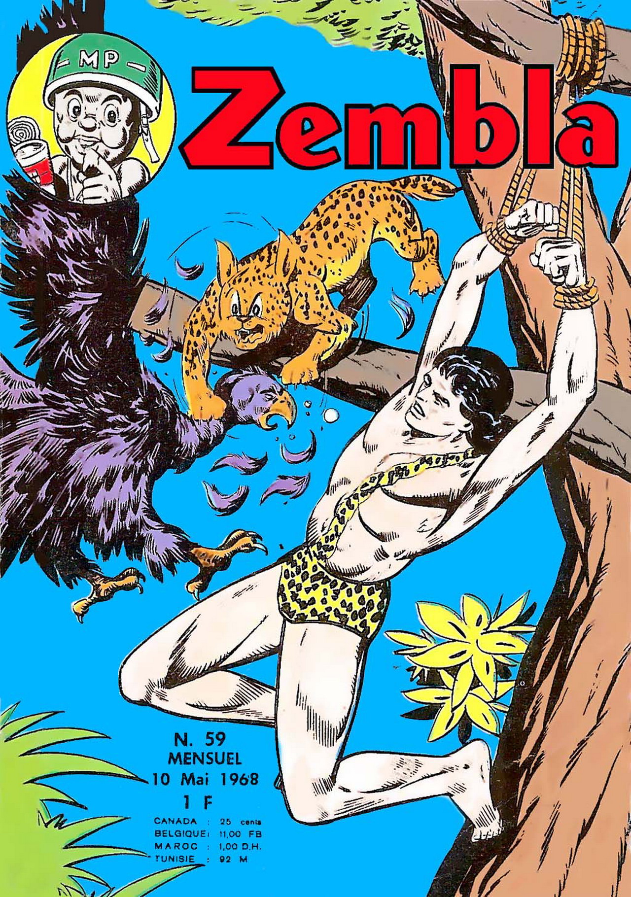 Scan de la Couverture Zembla n 59